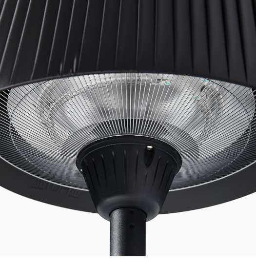 Waterproof table heater IP55